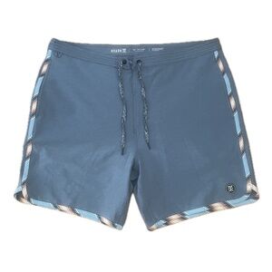 Roark Chiller Men's Swim Trunks Slate Blue Sz 36 Beach Surfing Pool